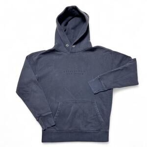 Abercrombie & Fitch Soft A&F Fleece Black Hoodie Sweatshirt XS